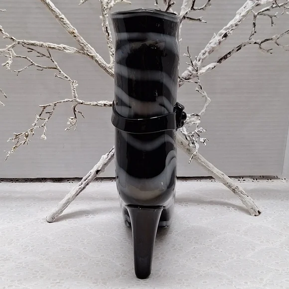 #ADZ GLASS Boot  VASE - Picture 3 of 5
